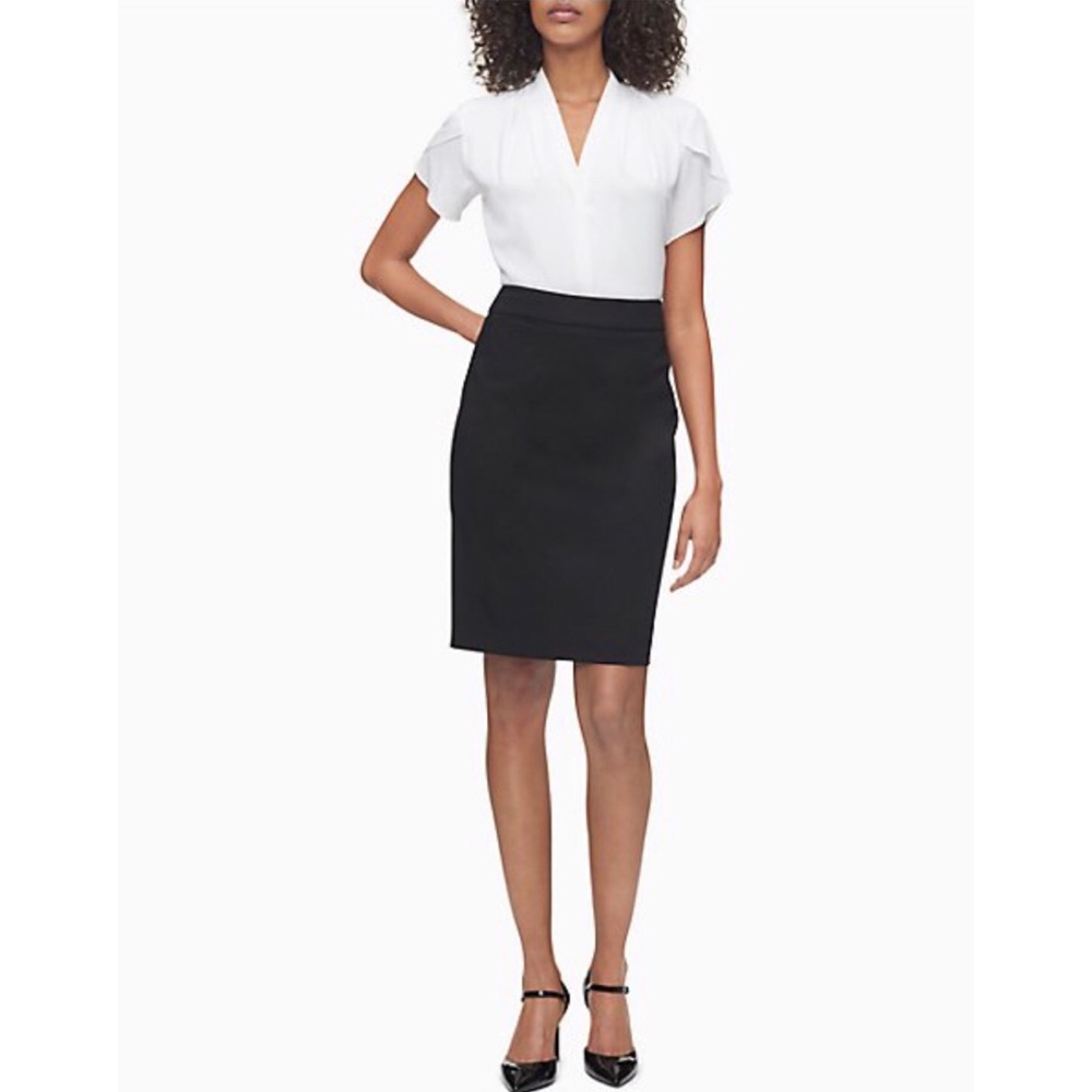 👯‍♀️Host Pick⚡️Calvin Klein Pencil Suit Skirt